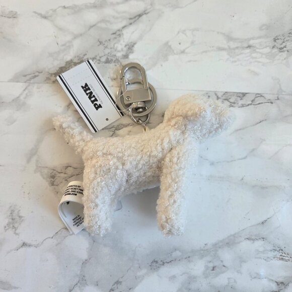 PINK DOG KEYCHAIN  By VICTORIA SECRET. - Picture 3 of 4